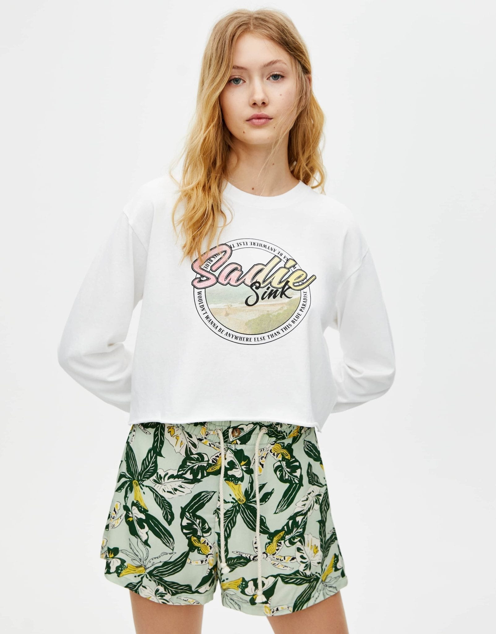 Sadie Sink Long Sleeve T-shirt